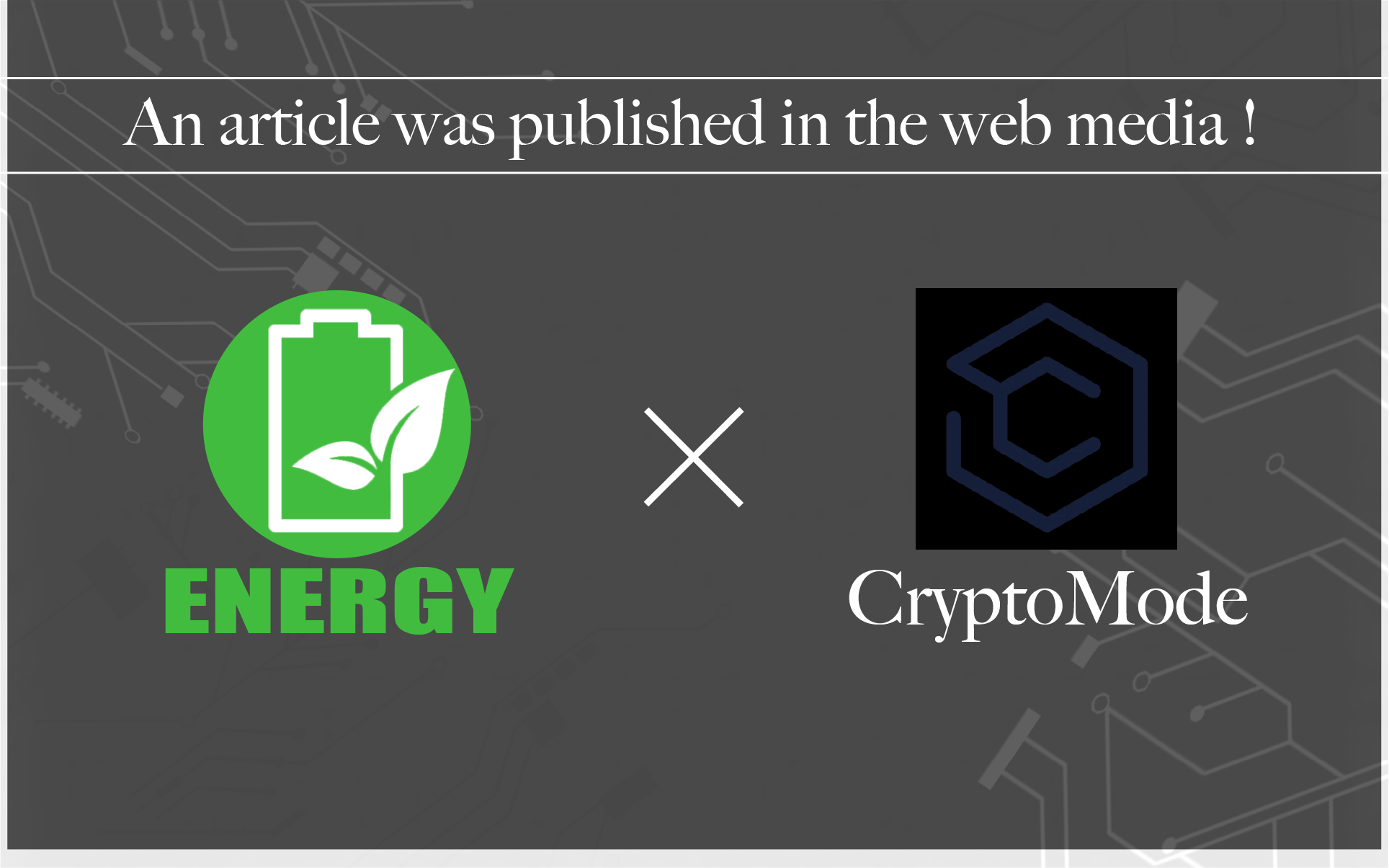Published in the CryptoMode